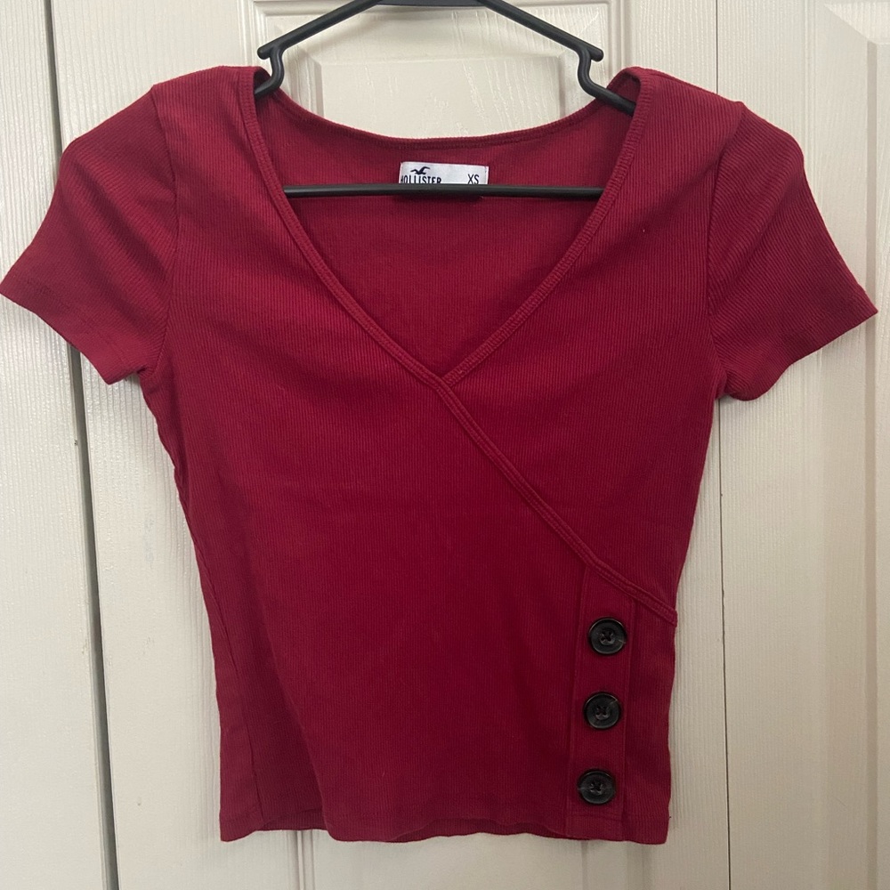 hollister crop top